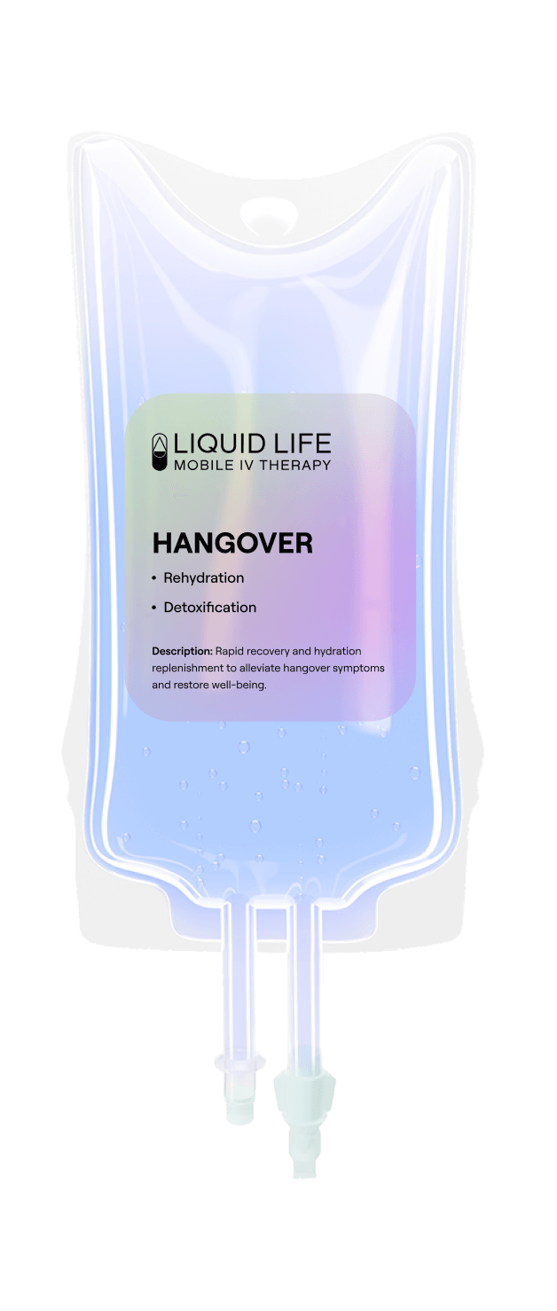 Hangover Recovery IV Treatment in Los Angeles Liquid Life